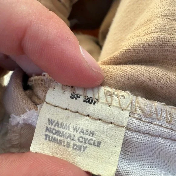 Vtg 70s Levi Strauss 517 Corduroy Pants Tan Mens Size W30 L30 Bootcut Retro‎ - Picture 9 of 10